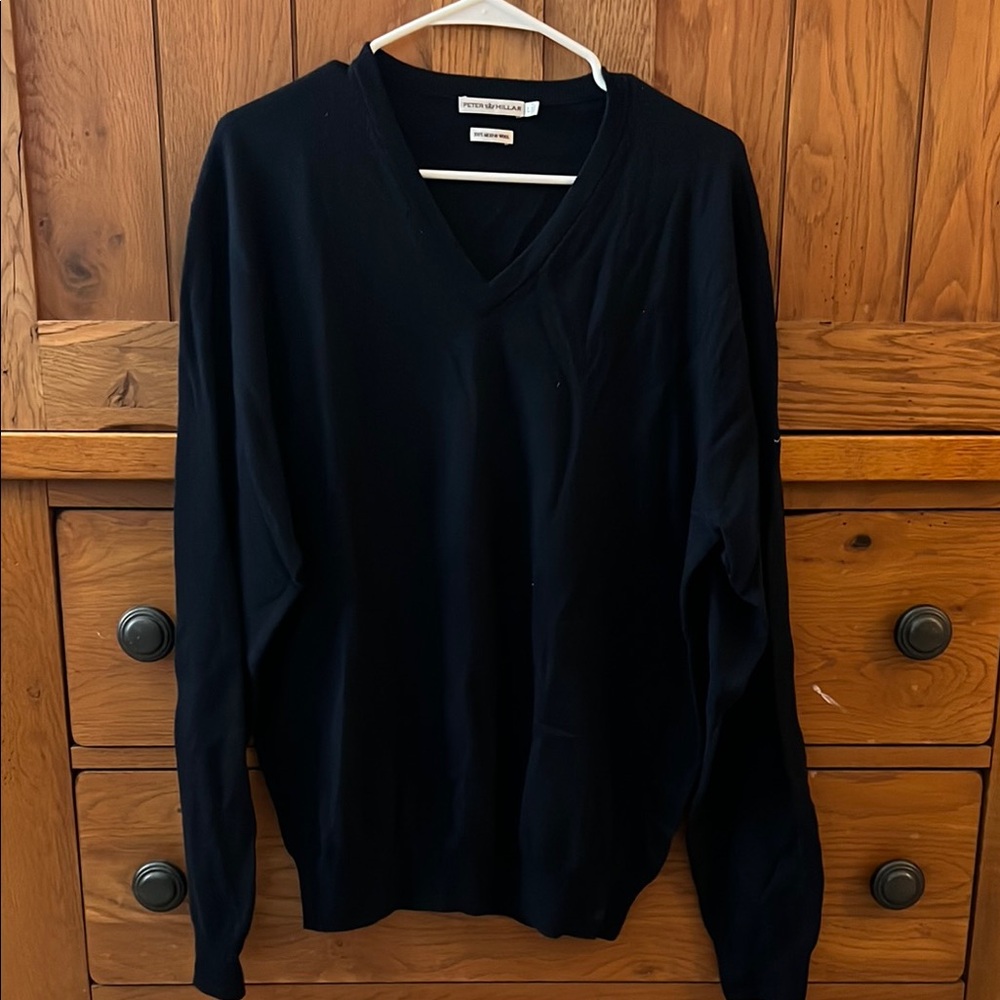 Black V-Neck Sweater